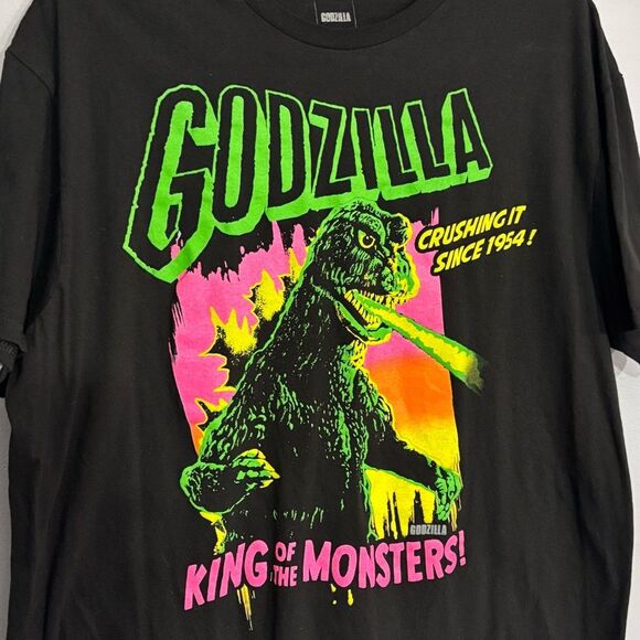 Godzilla | King of the Monsters Men’s Black Graphic T Shirt Size XL - Picture 6 of 12